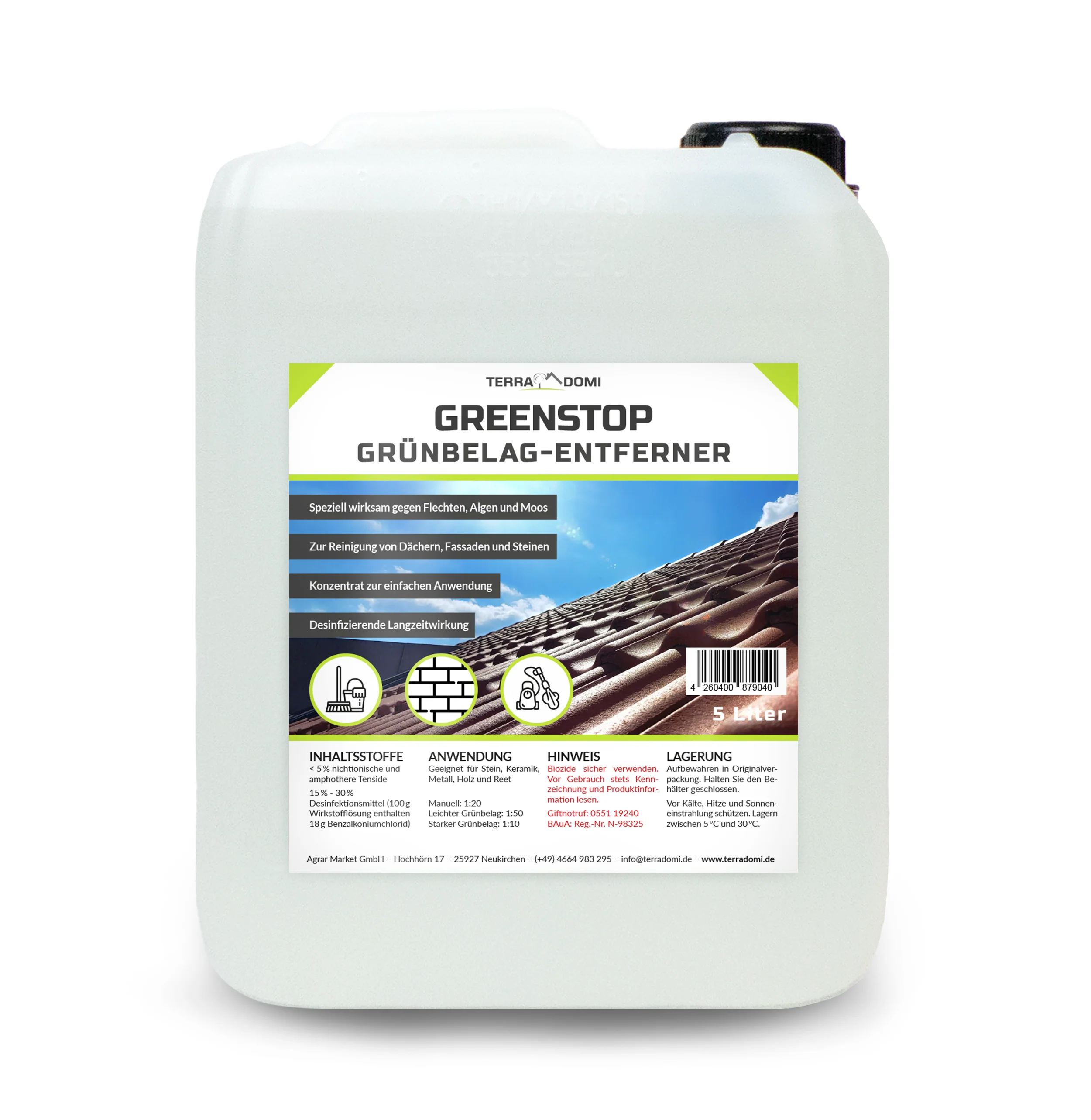 Greenstop Grünbelagentferner für den Außenbereich - Image 2