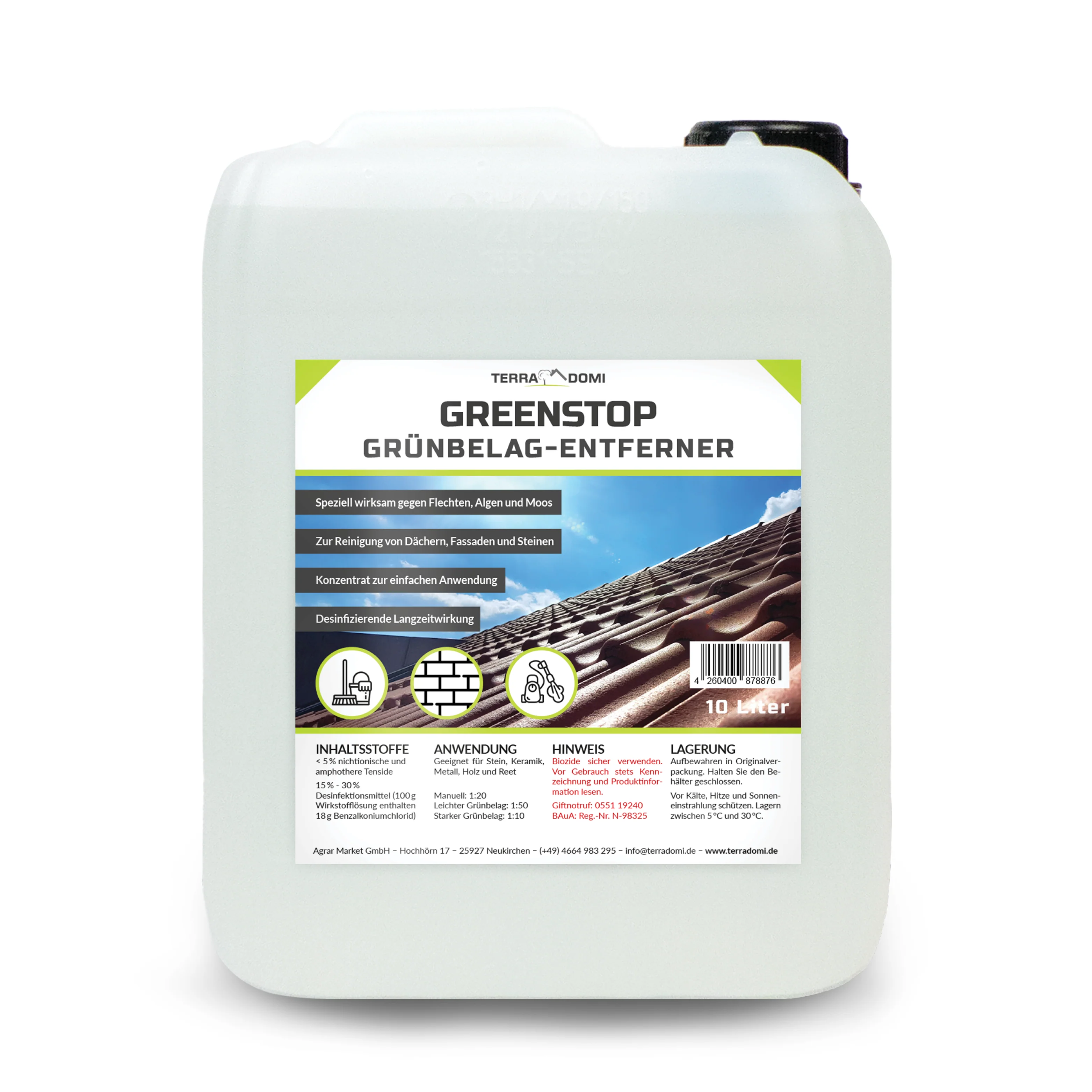 Greenstop Grünbelagentferner für den Außenbereich - Image 4