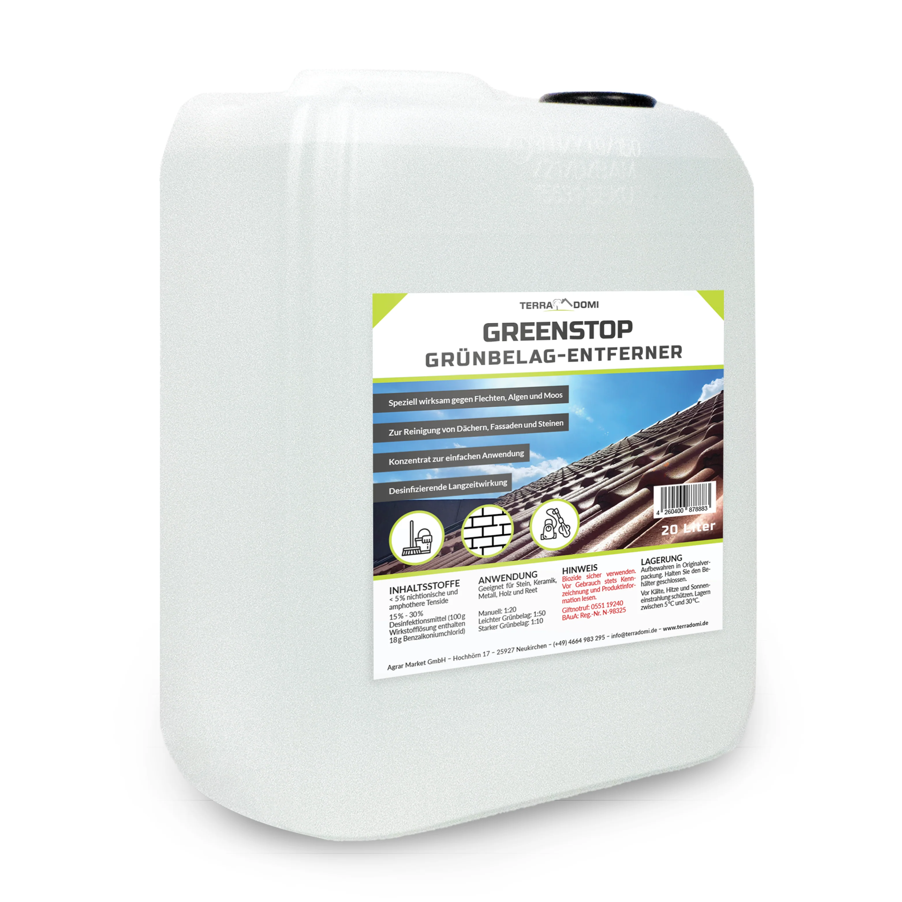 Greenstop Grünbelagentferner für den Außenbereich - Image 6