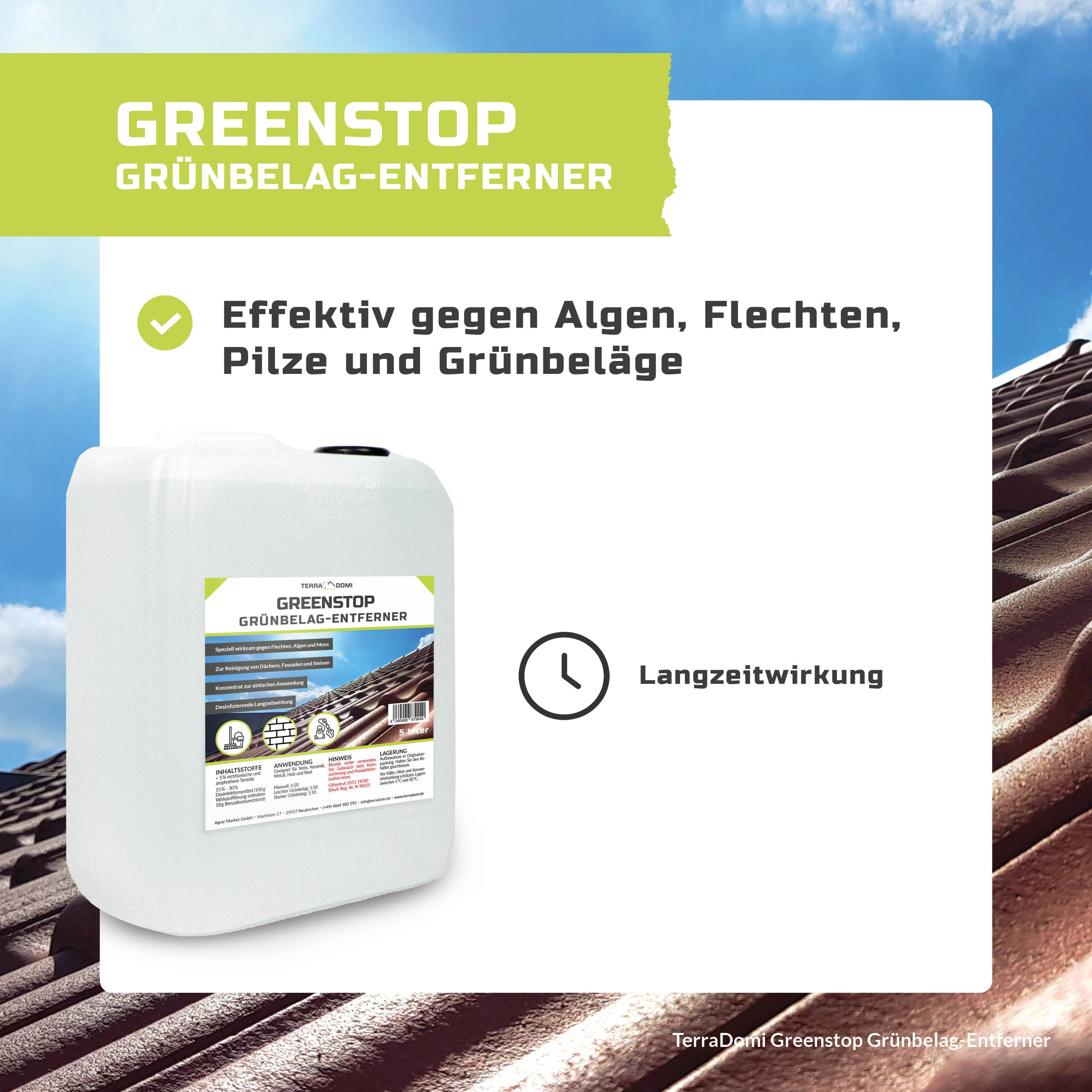 Greenstop Grünbelagentferner für den Außenbereich - Image 7