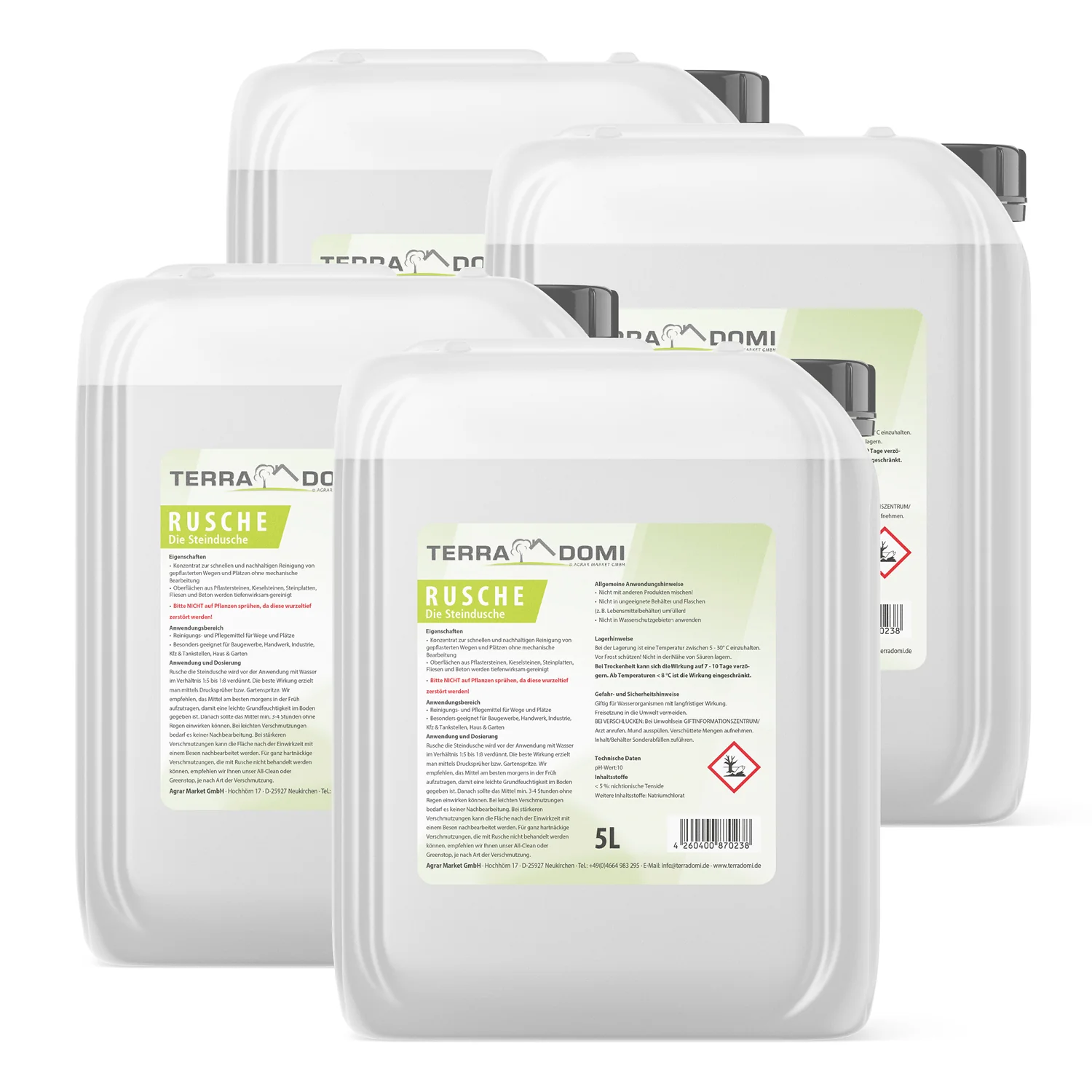 Rusche - die Steindusche - 20 Liter