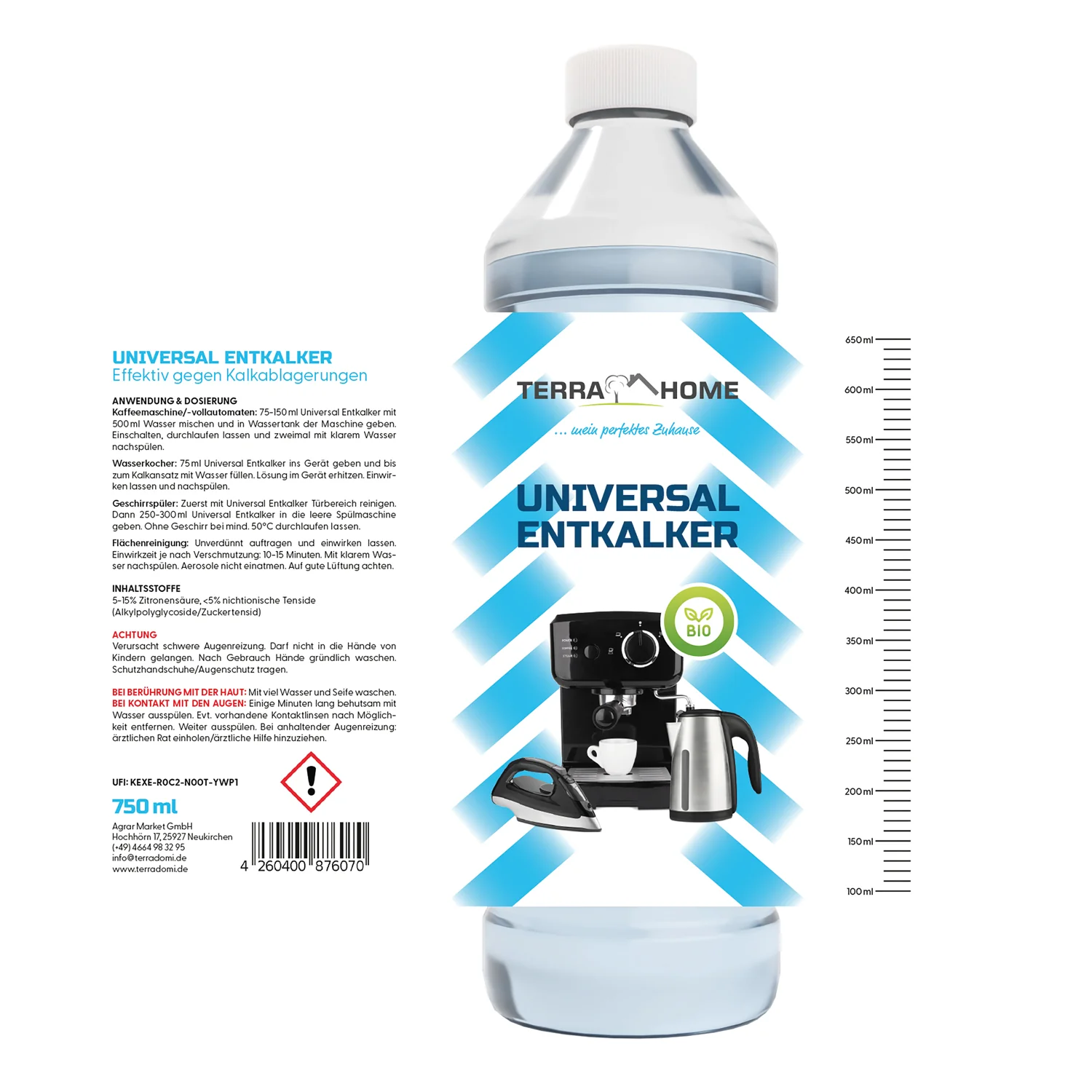Bio Universal Entkalker -
100% kraftvoll gegen Kalk - Image 6
